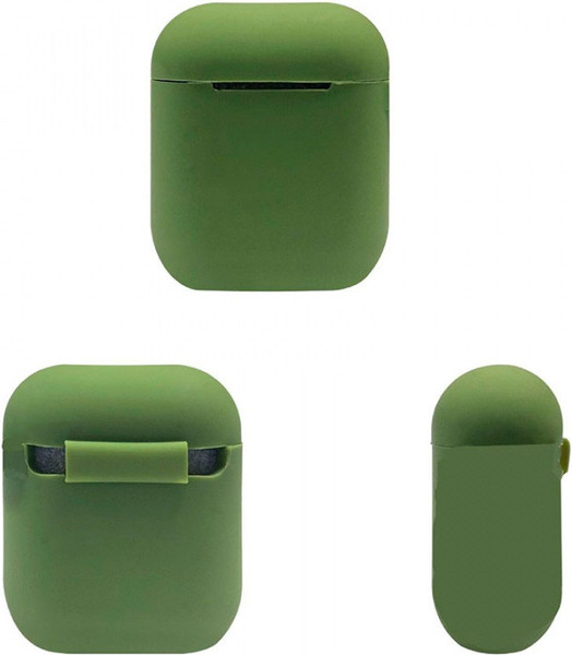 Изображение товара Чехол для наушников Rumi Силиконовый для Apple AirPods/AirPods 2 (зеленый)