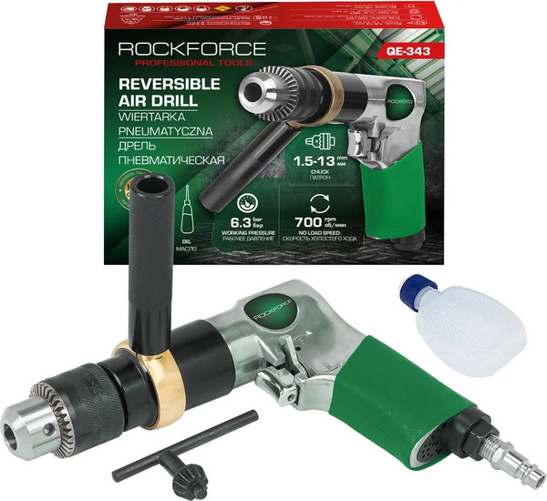 Изображение товара Пневмодрель RockForce RF-QE-343 (61583)