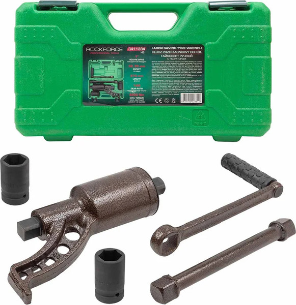 Изображение товара Гайковерт ручной RockForce RF-3411384 HS (60010)