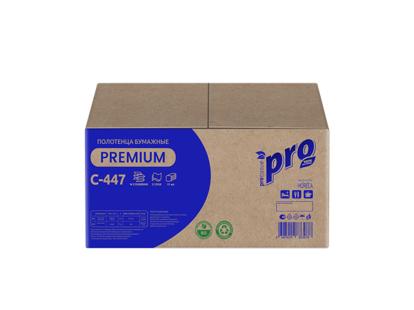 Изображение товара Бумажные полотенца PROtissue 2 слоя С447 (150 листов)