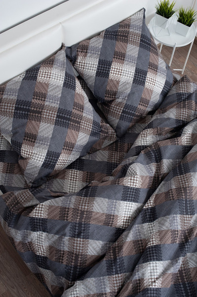 Изображение товара Комплект постельного белья Milanika Сторис Евро (бязь)