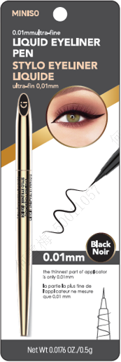 Изображение товара Подводка-фломастер для глаз Miniso Ultra-Fine 0.01mm / 8222 (черный)