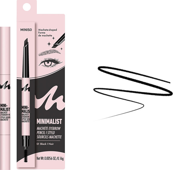 Изображение товара Карандаш для бровей Miniso Minimalist Machete 9458 (01)