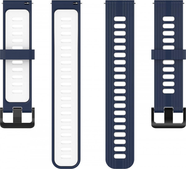 Изображение товара Ремешок для умных часов Rumi Runner 22мм (синий/белый)