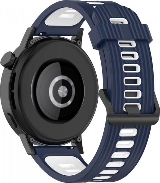 Изображение товара Ремешок для умных часов Rumi Runner 22мм (синий/белый)