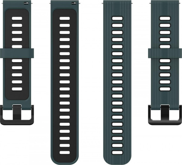 Изображение товара Ремешок для умных часов Rumi Runner 22мм (темно-зеленый/черный)