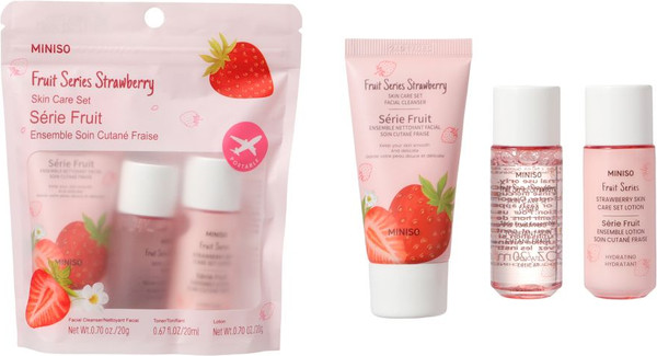 Изображение товара Набор косметики для лица Miniso Fruit Series Strawberry 2654
