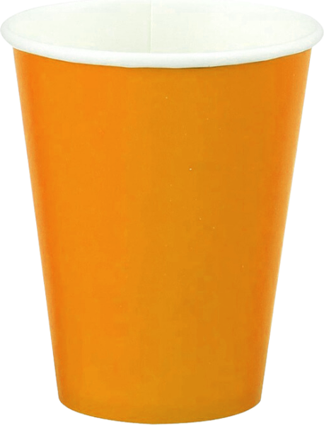 Изображение товара Набор бумажных стаканов Паксервис 350мл / 388957 (1000шт, оранжевый)