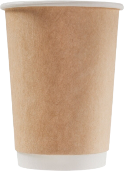 Изображение товара Набор бумажных стаканов Паксервис 350мл / 388953 (600шт, крафт)