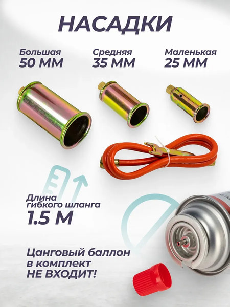 Изображение товара Горелка газовая RockForce RF-15040 (64 946)