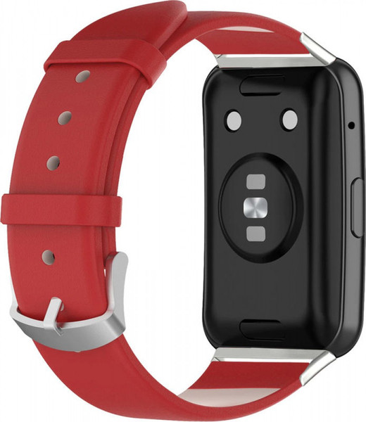 Изображение товара Ремешок для умных часов Rumi Кожаный для Huawei Watch Fit/Watch Fit Elegant (красный)