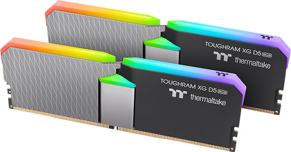 Изображение товара Оперативная память DDR5 Thermaltake Toughram XG RGB D5 6600 CL32 1.4V 32GB / RG33D516GX2-6600C32B (черный)