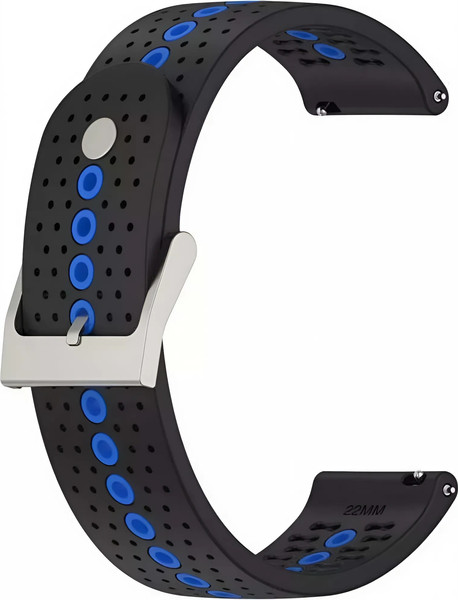 Изображение товара Ремешок для умных часов Rumi Air Sport 22мм (черный/синий)