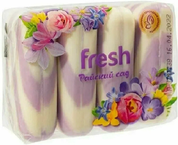 Изображение товара Набор мыла Fresh Райский сад (4x75г)