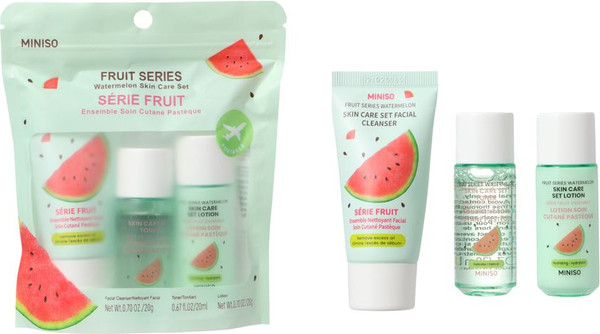 Изображение товара Набор косметики для лица Miniso Fruit Series Watermelon 2661