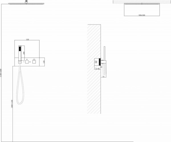 Изображение товара Душевая система со смесителем Abber Daheim AF8255SP