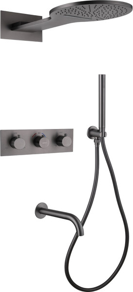 Изображение товара Душевая система со смесителем Abber Wasser Kreis AF8150NG