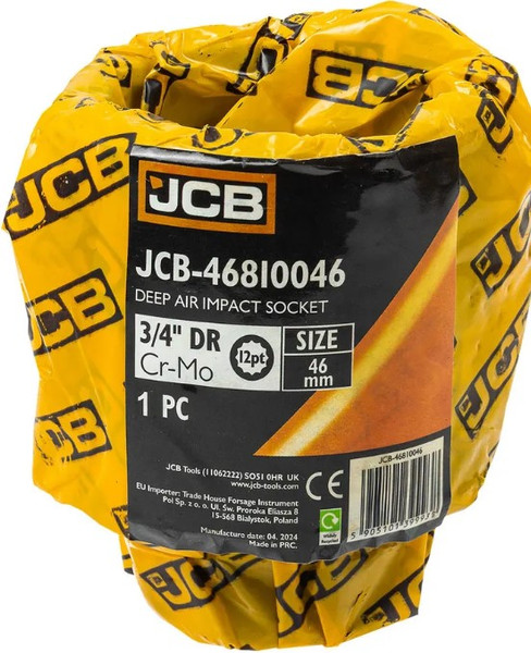 Изображение товара Головка слесарная JCB JCB-46810046 (60591)