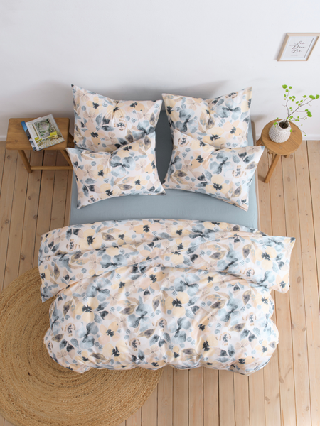 Изображение товара Комплект постельного белья Ночь нежна Эвери Евро 70х70 / 20603-1+20312-18