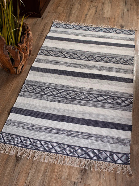 Изображение товара Ковер Merry Bear Home Decor 80x150см / DRY-BL-10 (белый/голубой)