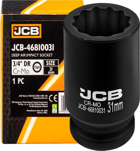 Изображение товара Головка слесарная JCB 46810031 (60974)