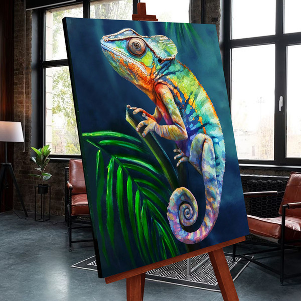 Изображение товара Картина по номерам Молли Хамелеон 40x50 / FHR0578