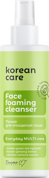 Изображение товара Пенка для умывания Белита-М Korean Care (200г)