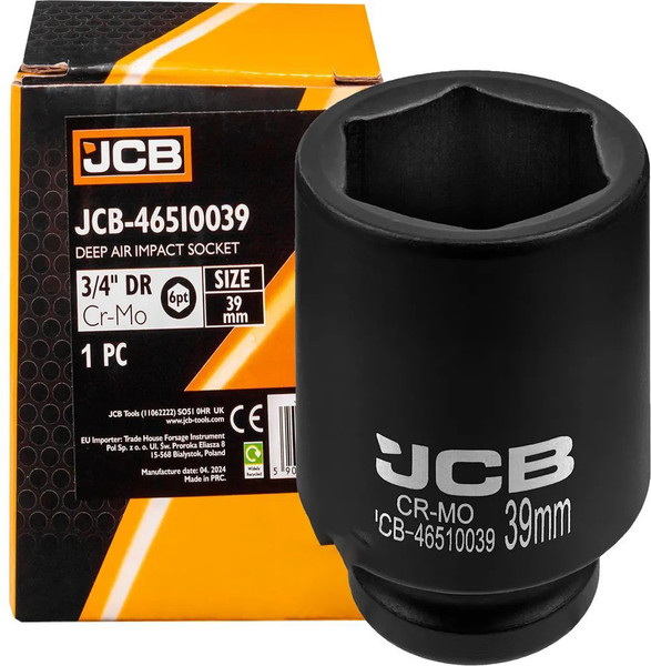 Изображение товара Головка слесарная JCB 46510039 (61049)