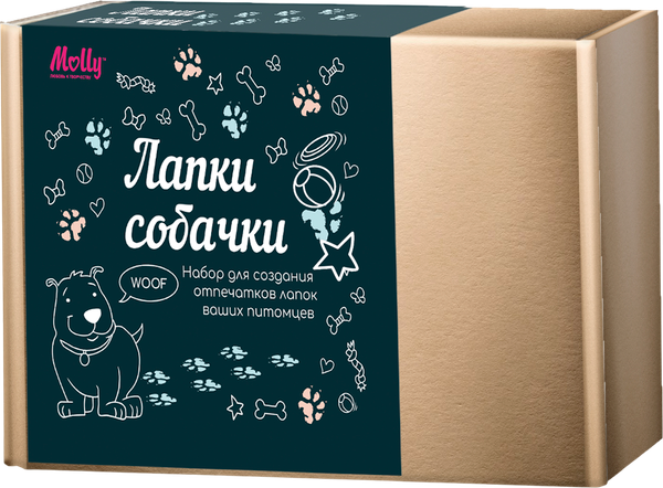 Изображение товара Набор для творчества Молли Лапки собачки / FHC002