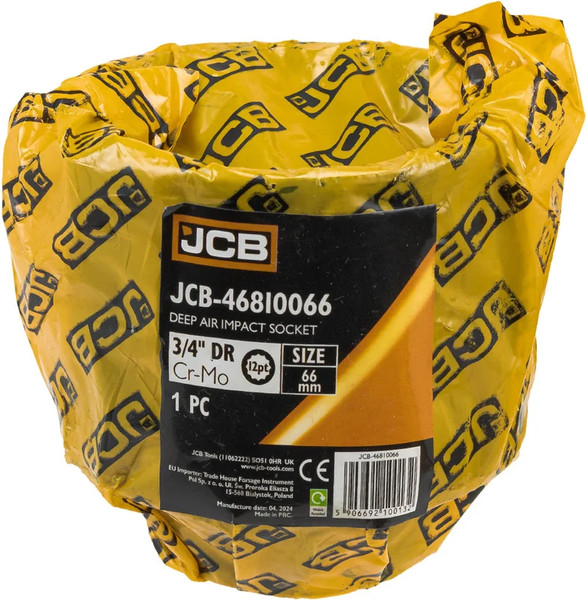 Изображение товара Головка слесарная JCB 46810066 (61060)