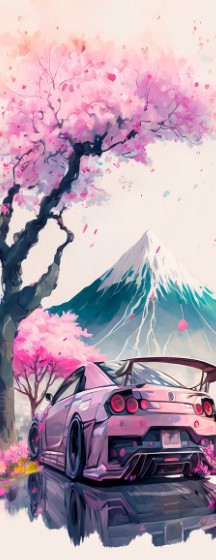 Изображение товара Картина по номерам Молли Японская атмосфера 35x88 / HRP0176