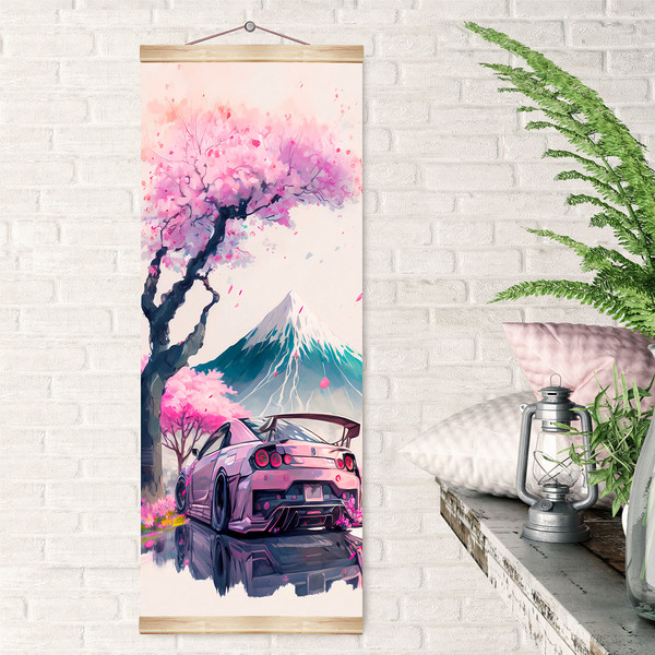 Изображение товара Картина по номерам Молли Японская атмосфера 35x88 / HRP0176