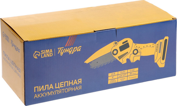 Изображение товара Пила цепная аккумуляторная Tundra 10554105