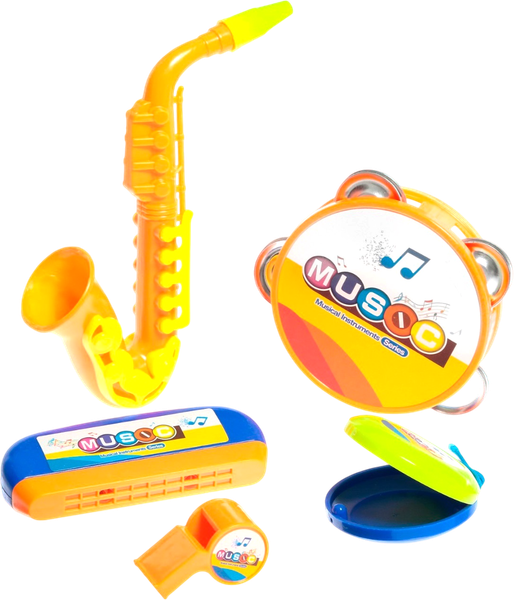 Изображение товара Музыкальная игрушка Sima-Land Набор музыкальных инструментов. Оркестр 6288D / 6980916 (5пр)