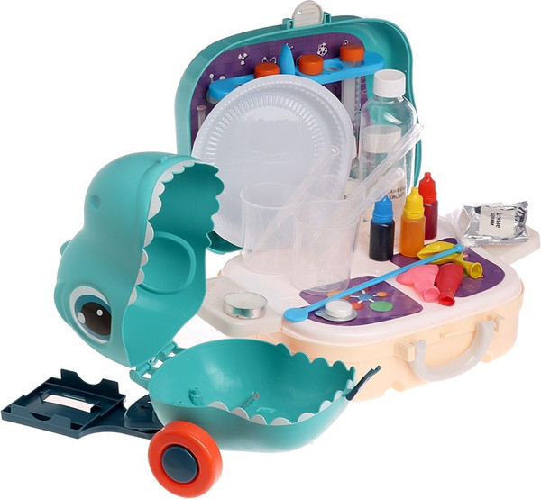 Изображение товара Набор для опытов Эврики Моя первая лаборатория. Машинка-динозавр DK898-10 / 10698351