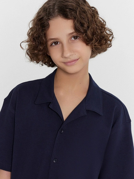 Изображение товара Рубашка детская Mark Formelle 113445 (р.140-68, неви)