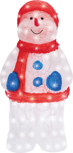 Изображение товара Светодиодная фигура 3D Neon-Night Снеговик в синих варежках 513-283