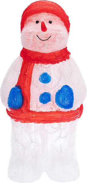 Изображение товара Светодиодная фигура 3D Neon-Night Снеговик в синих варежках 513-283