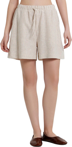 Изображение товара Шорты Mark Formelle 132341-1 (р.170-94, коричневая полоска на молочном)