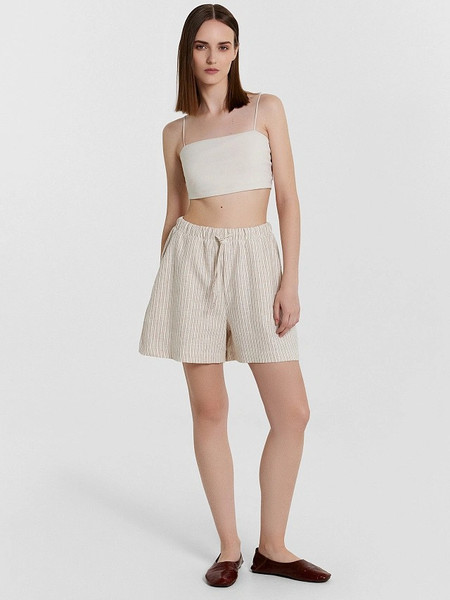 Изображение товара Шорты Mark Formelle 132341-1 (р.170-94, коричневая полоска на молочном)