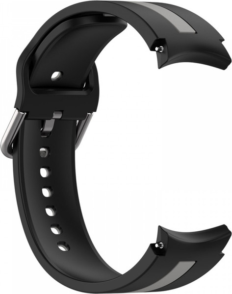 Изображение товара Ремешок для умных часов Rumi Sport Line для Samsung Galaxy 4/5/6/7/FE (черный/серый)