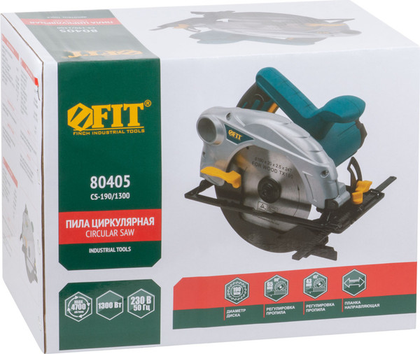 Изображение товара Дисковая пила FIT 80405