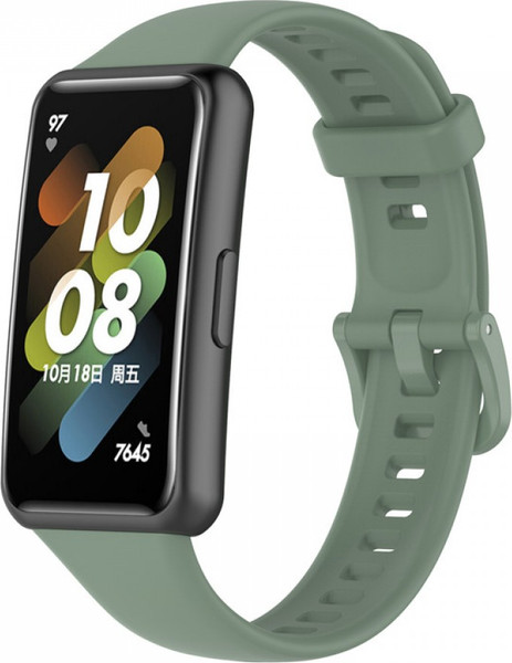 Изображение товара Ремешок для фитнес-трекера Rumi Для Huawei Band 7 (шалфейный/зеленый)