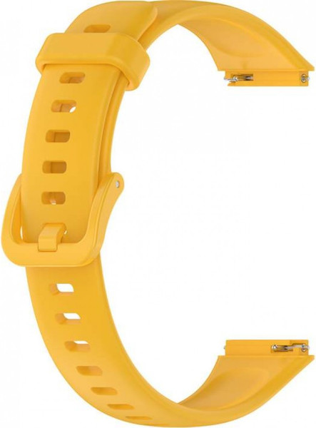 Изображение товара Ремешок для фитнес-трекера Rumi Для Huawei Band 7 (льняной/желтый)