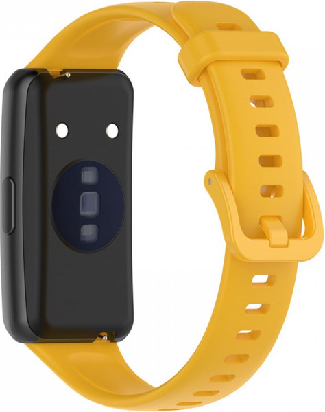 Изображение товара Ремешок для фитнес-трекера Rumi Для Huawei Band 7 (льняной/желтый)