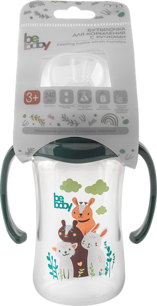 Изображение товара Бутылочка для кормления Be Baby R-09B/240 (240мл)
