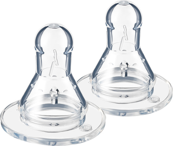 Изображение товара Набор сосок Be Baby Антиколиковая силиконовая / R-01S/M2 (2шт)