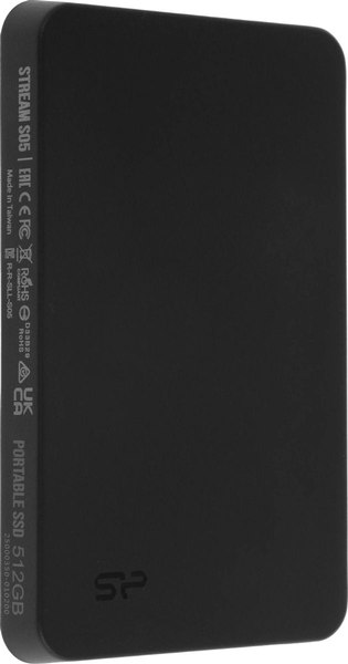 Изображение товара Внешний жесткий диск Silicon Power Stream S05 512GB (SP512GBPSDS05SAK)