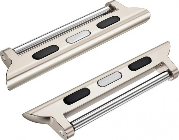 Изображение товара Адаптер ремешка для умных часов Rumi Для Apple Watch 42/44/45мм / 8427 (22мм, серебристый)