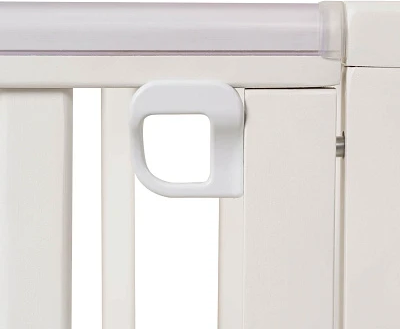 Изображение товара Детская кроватка INDIGO Norden универсальный маятник+колеса, ящик (массив березы, белый)